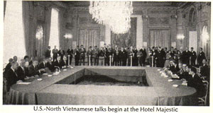 Peace Talks table